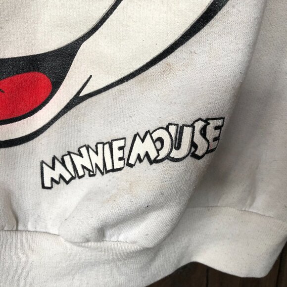 90s Minnie Mouse Pullover size S || Minnie Mouse || Pullover Sweatshirt - Picture 6 of 10